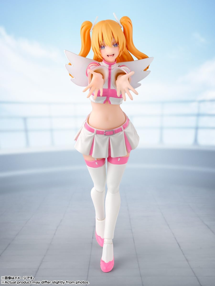 TAMASHII NATIONS - 2.5 Dimensional Seduction - Liliel Angel Airborne Cops/Ririsa S.H.Figuarts Action Figure