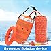 Water Rescue Throw Bags – Floating Rope Safety Gear, Throwable Rafting Bag | Rescue Flotation Device Bag, Outdoor Rope Bag for Kayak Trips, Boating, and Water Sport Emergencies