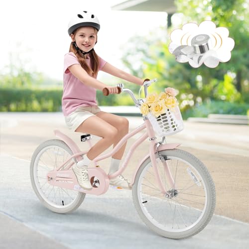Image of BABY JOY Kids Bike, 12 14 16 18 20 Inch Boys Girls Bike w /Removable Basket