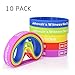 JW.ORG No Blood Silicone Medical Alert Wristbands – 10 Pack Rainbow Color Bracelets – Flexible Waterproof Bands for Jehovah’s Witnesses, Adults & Teens