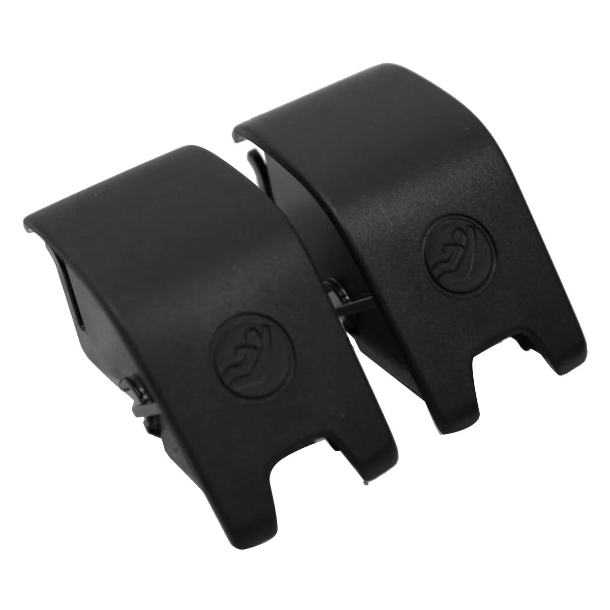 [Replacement] 1 par 8V0887187 Gancho de Asiento de Coche for Cubierta ISOFIX Ajuste de retención Infantil for A3 V8 2015-2023 Negro for Tapa de Ranura Isofix