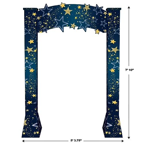 Starry Night 3-D Archway Prop Multicolor