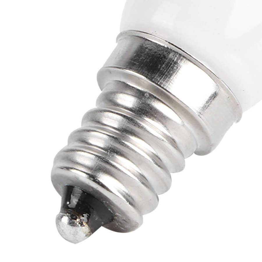 10 Lampadine LED E12 1.5W 230V - Mini Lampadine Candela, Luce Bianca Calda, Per Casa, Albergo, Armadietti