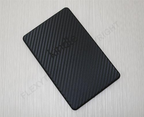 Kindle Fire Black Carbon Fiber Back Cover Protector Decal Skin