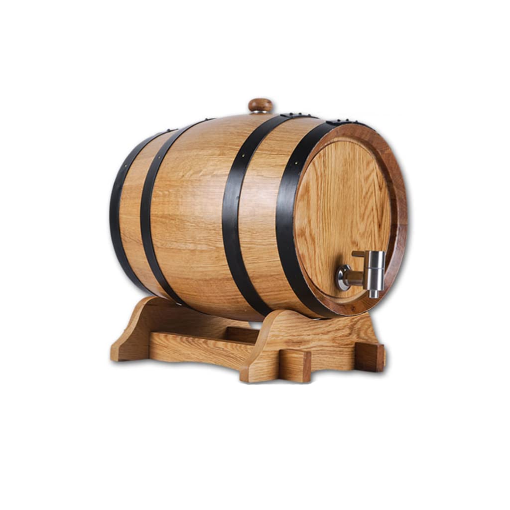 Buy Liu lid ice bucket table Oak Barrel 10L,Solid Wood Wine Barrel