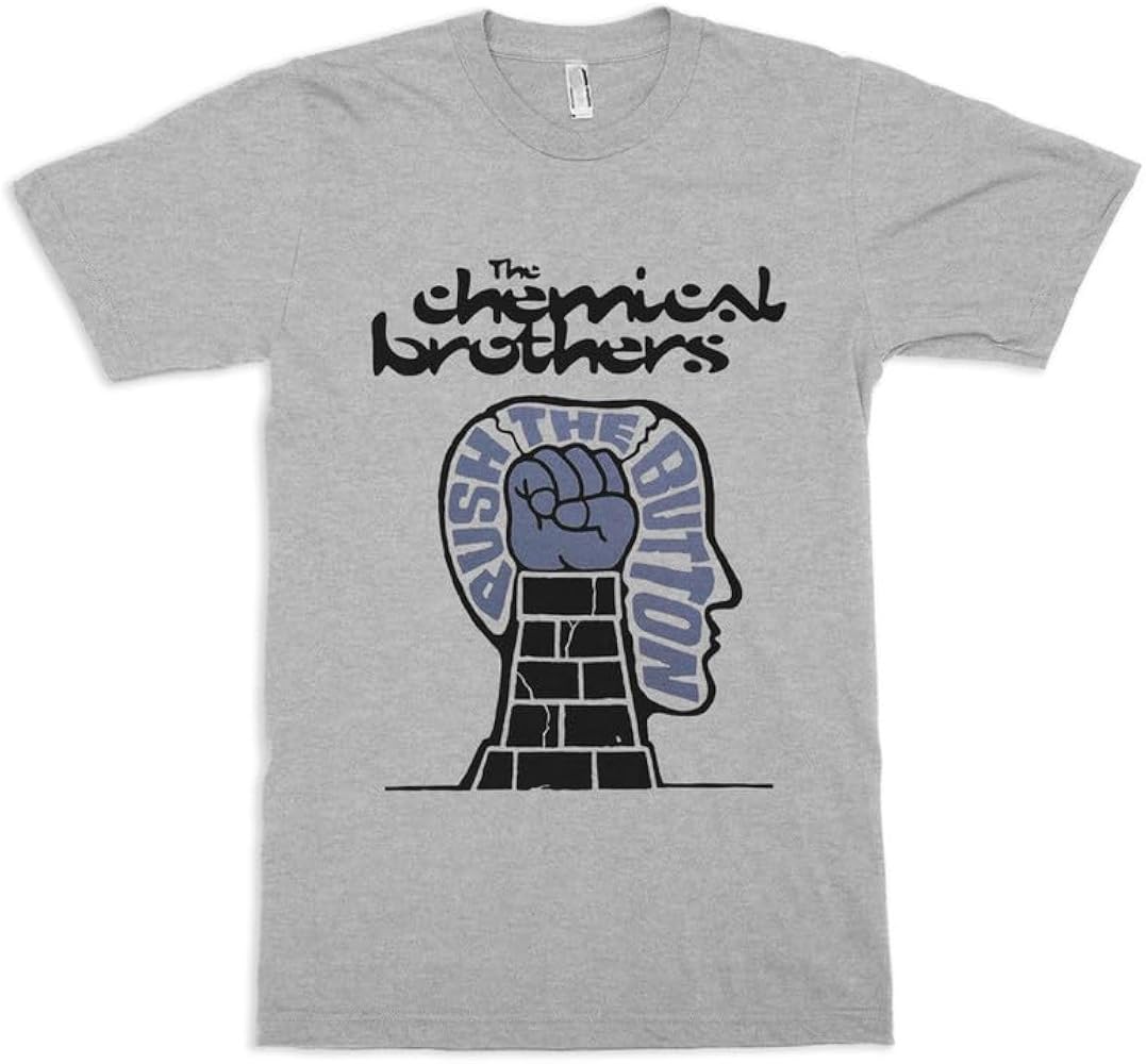 ケミカルブラザーズ PUSH THE BUTTON Tシャツ　公式　L Amazon.com: The Chemical Brothers - Push The Button T-Shirt