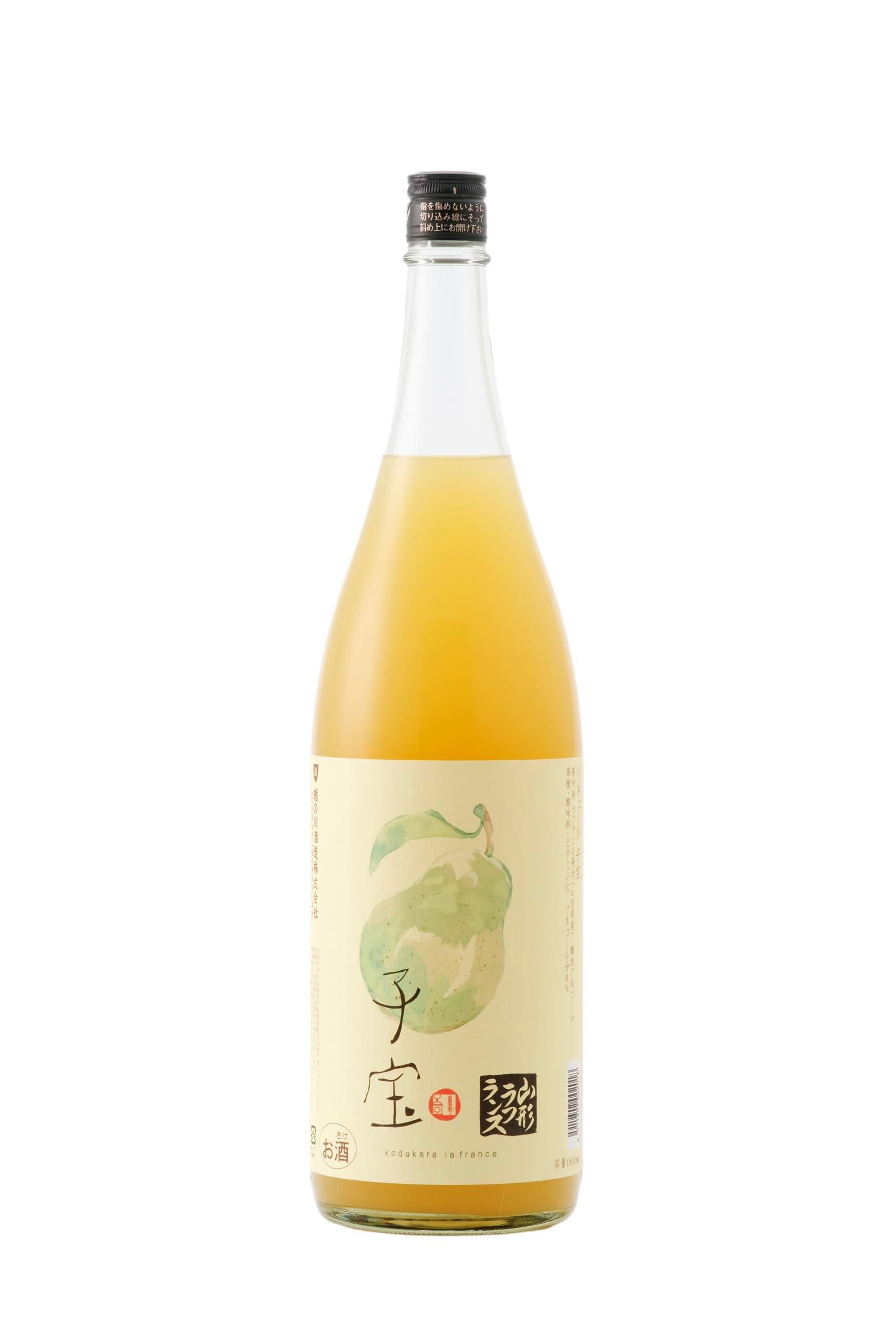 楯の川酒造 子宝 山形ラフランス 1800ml [ 山形県 リキュール]