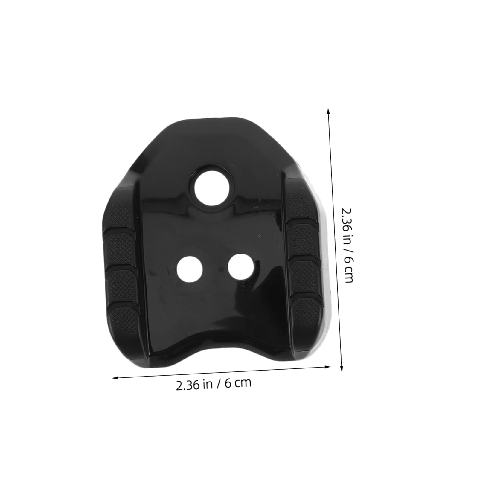 SUPVOX Bicycle Shoes Cleat Converter Pedal Adapter for Road Bike Clipless Pedals Extender Lock Plate Stabilizing Accessory Perfect for Cycling