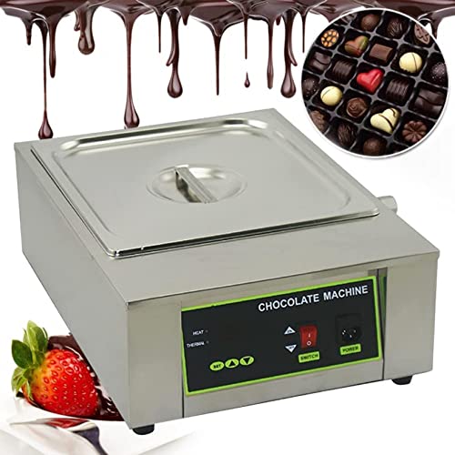 Máquina eléctrica para derretir chocolate 12L doble caldera miniatura 6