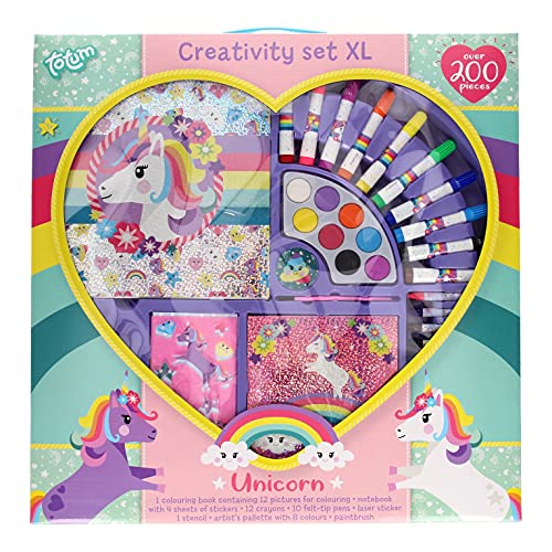 Totum kit creativity artisanal XL licorne et loisirs créatifs pour enfant
