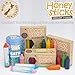 Honeysticks 100% Pure Beeswax Crayons Natural, Non Toxic, Safe for Toddlers, Kids and Children, Handmade in New Zealand, For 1 Year Plus (12 Pack with Book) Best Gift