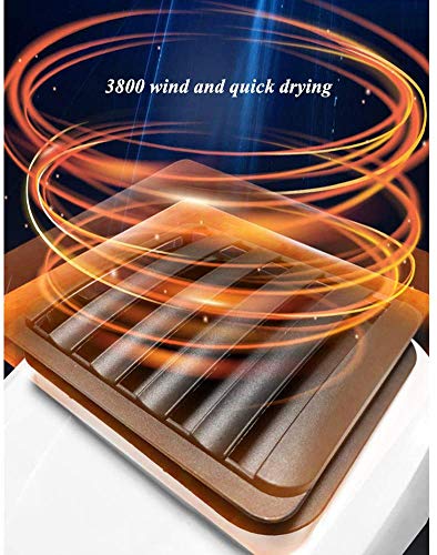 Asciugatrice Multifunzione Pieghevole 1500W,Asciugabiancheria A Risparmio Energetico Anionico,Stendibiancheria Elettrico Portatile,Timer Automatico Digitale Con Modalità Rapida Ed Efficiente,Rosso - Image 6