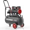 KOBB KBK25S 1.7HP 25Lt 8Bar Oil-Free Quiet Portable Air Compressor