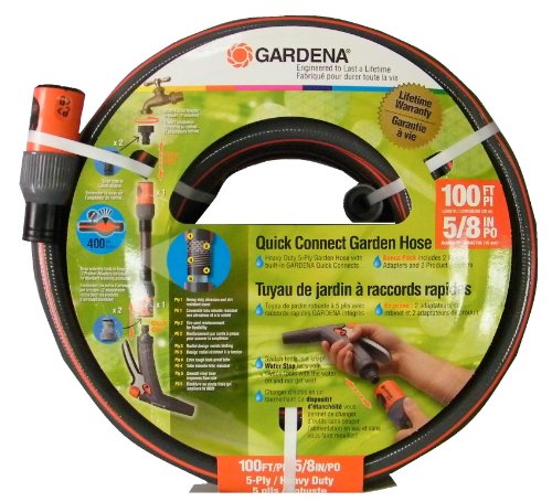 Gardena 39001 100-Foot 5/8-Inch Comfort Heavy-Duty Garden Hose