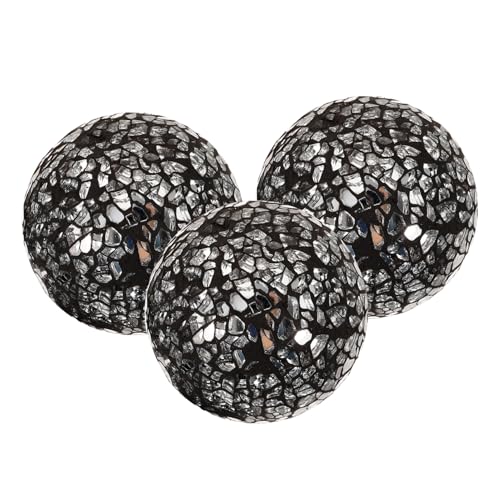 Cabilock 3piezas Bolas De Decorativas Adornos De Escritorio Hogar como Rellenos para Cuencos y Jarrones Decoración De Mesa