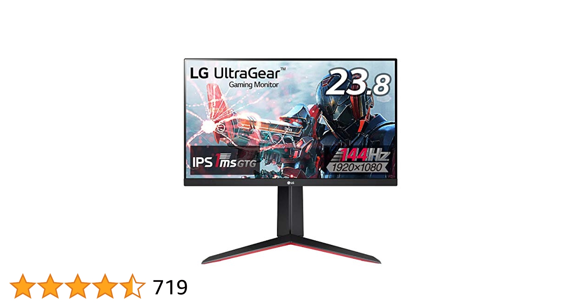 UltraGear 24GN650-B [23.8インチ] ゲーミングモニター Amazon.co.jp: LG フレームレス ゲーミングモニター UltraGear