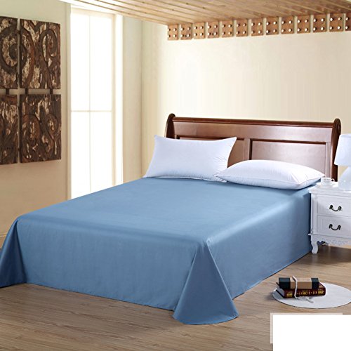 Lenzuola tinta unita in cotone/ foglio di singola