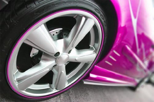 Wheel Bands (WBRBPK) Wheel Band Kit with Pink Insert, Black