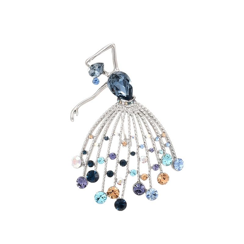 Image of Elegant Pearl Flower Designer Brooch Pins Broches Costume Jewelry For Women Fashion Christmas Gift