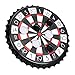 Relaxdays 10023506 Kronkorken Dartscheibe, magnetische Zielscheibe, Dart Trinkspiel mit 6 Kronkorken, Partyspiel Ø 25 cm, schwarz Baby,Schwarz günstig Kaufen-Relaxdays 10023506 Kronkorken Dartscheibe, magnetische Zielscheibe, Dart Trinkspiel mit 6 Kronkorken, Partyspiel Ø 25 cm, schwarz