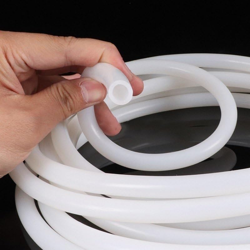 drain hose Aquarium Tubing Pump Hose Transparent Pipe Food Grade Pipes 4mm 6mm 8mm 10mm 12mm Silicone Hose Pipe 8mm Rubber Tube Hoses water pump (Size : 3 Meters, Color : 20x30 mm)