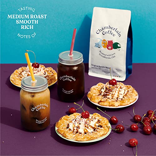 Chamberlain Coffee The Original Family Blend, Medium Roast Organic Coffee With Juicy Complexity & Notes Of Chocolate Covered Cherry, Fresh Ground 12Oz #TOP2