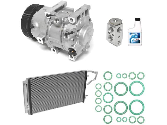 Marketplace Auto Parts A/C Compressor Kit with Condenser - Compatible with 2012-2013 Kia Optima (From 10/2/2011)