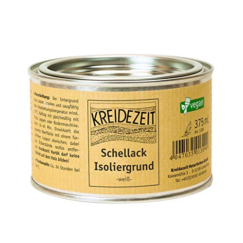Preisvergleich Produktbild Kreidezeit, Schellack Isoliergrund, weiß, 375ml