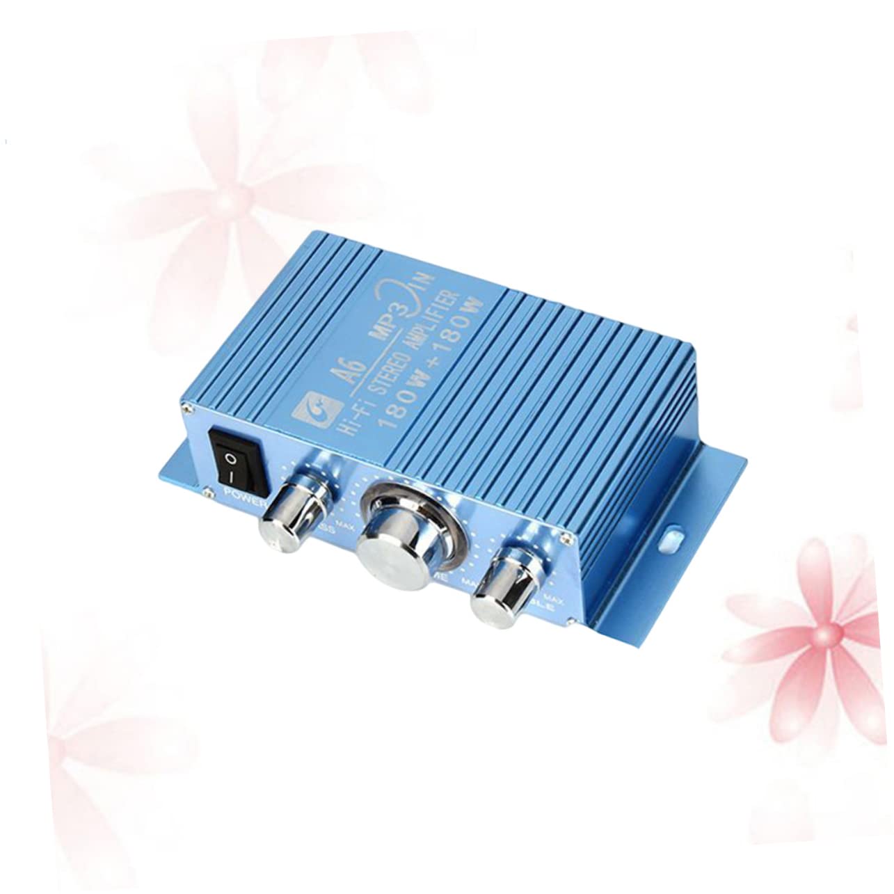 Uonlytech 12V Channel Car Power Amplifier Sky Audio Amplifier for Vehicle Sound System Compact Design for Enhanced Stereo Performance