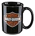 Harley-Davidson Kubek do kawy z logo Core Bar & Shield, 48 ml - czarny HDX-98605
