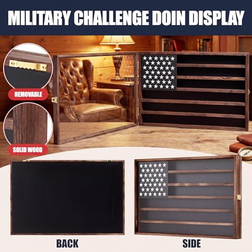 Vitrina Grande para Monedas de Desafío con Cerradura 27.6" miniatura 4