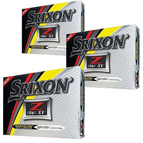 Srixon Z-Star XV 5 Golf Balls (3 Dozen) 3 Dozen Yellow