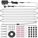 LED Safe Lighting Kit 6-Pack 12” Door Sensor LED Strips...