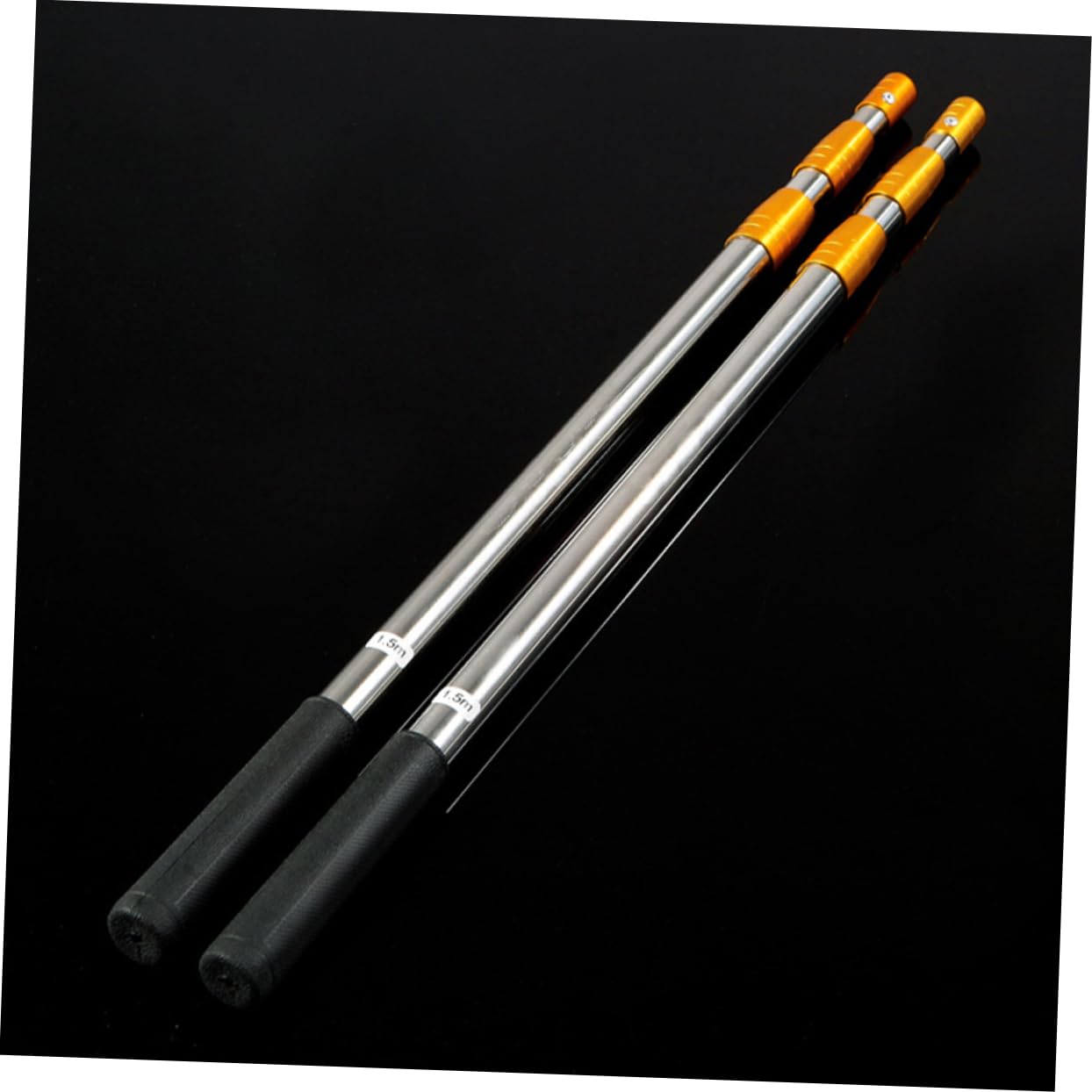 VANZACK Stainless Steel Crawfish Trap Rod Portable Fishing Net Support Stick Durable Wear Design for Catching Shrimp and Lobster