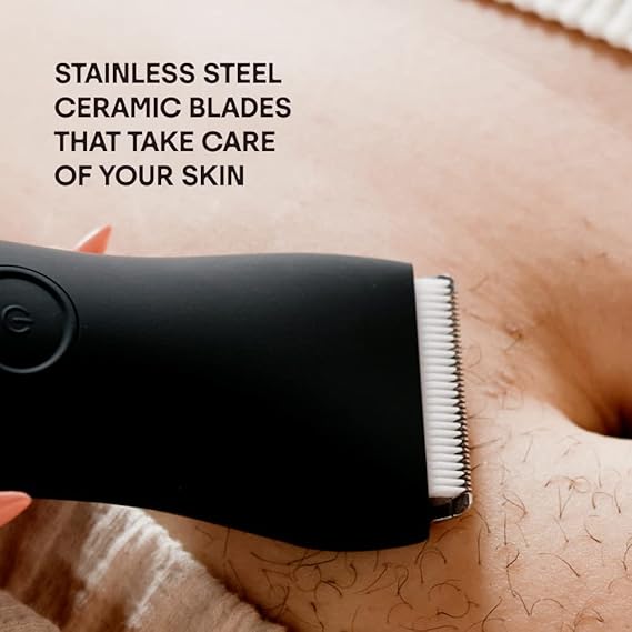 Meridian - Trimmer Replacement Blade - Onyx Ceramic Blades for Electric Body & Pubic Hair Trimmer - 1 Pack