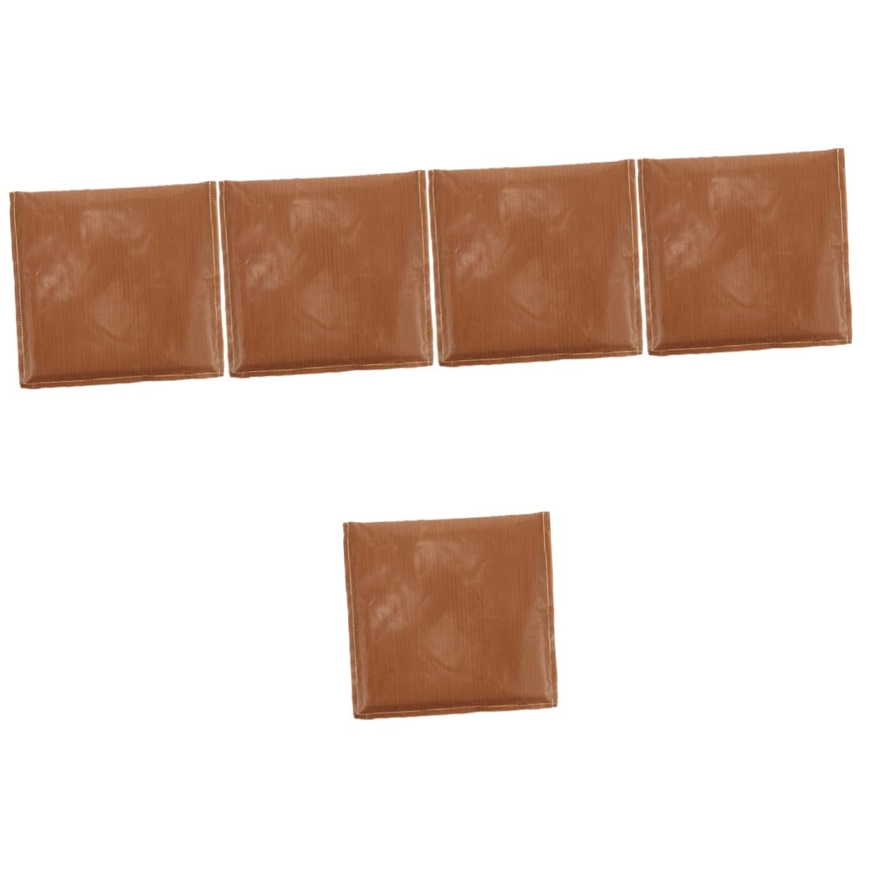Coussin de presse à chaud en PTFE réutilisable pour tapis de repassage, lot de 5 pièces
