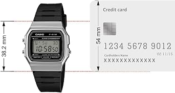 Casio Digital F-91WM-1BDF