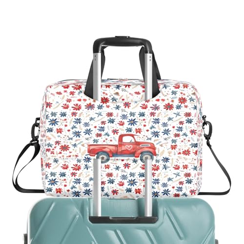 Housse ordinateur portable anti-rayures grand format XL imprimé floral - 6