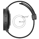 YODI New Edition Magnetic Buckle Soft Silicone Sport Strap Band for Redmi Watch 5 Active Smart Watch For Men Women Compatible with Mi Watch Active 5 (White) gallery image