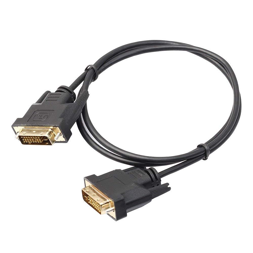 ATEVON DVI Male to DVI Male 24+1 Pin Cable (Black, 1.5 Meter) (B0C1JY2QQK) Amazon Price History, Amazon Price Tracker