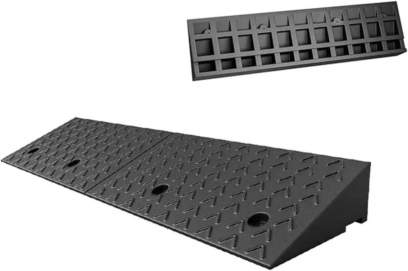 Rampe de trottoir portable 6cm pour seuil allée et voiture