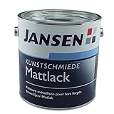 kunstschmiede schwab  Jansen Kunstschmiede Mattlack Schwarz 2,5 Liter