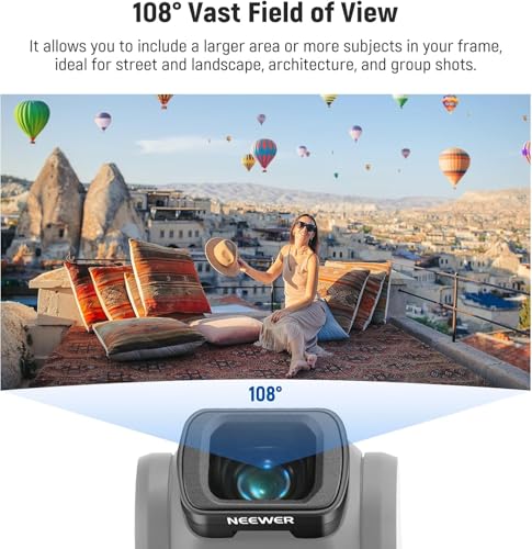NEEWER Lens & ND Filter Set Compatible with DJI Osmo Pocket 3 4 Xtra Muse by NEEWER - Used condition - US$25.34