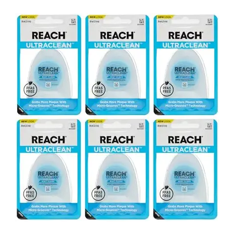 Listerine Ultraclean Waxed Mint Dental Floss Cover