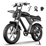 MOVCAN V30 20in Fat Tire Electric Bike for Adults...