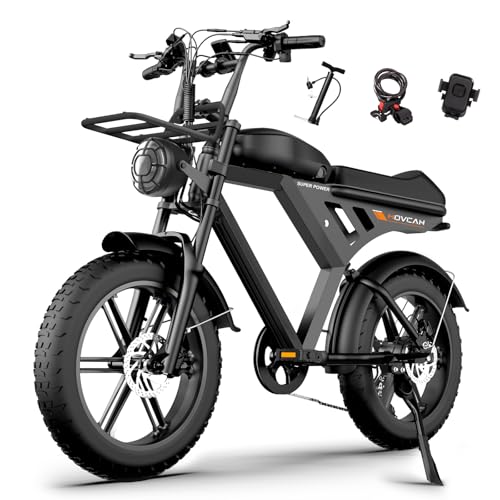 MOVCAN V30 20in Fat Tire Electric Bike for Adults...