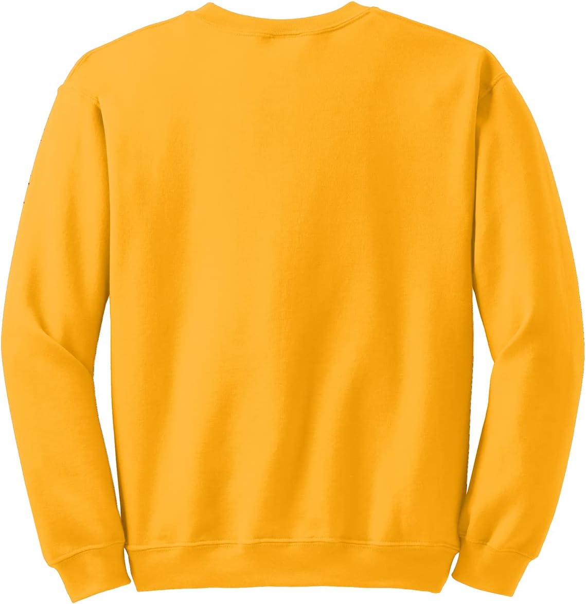 Gildan Adult Fleece Crewneck Sweatshirt, Style G18000 Gold - Image 7