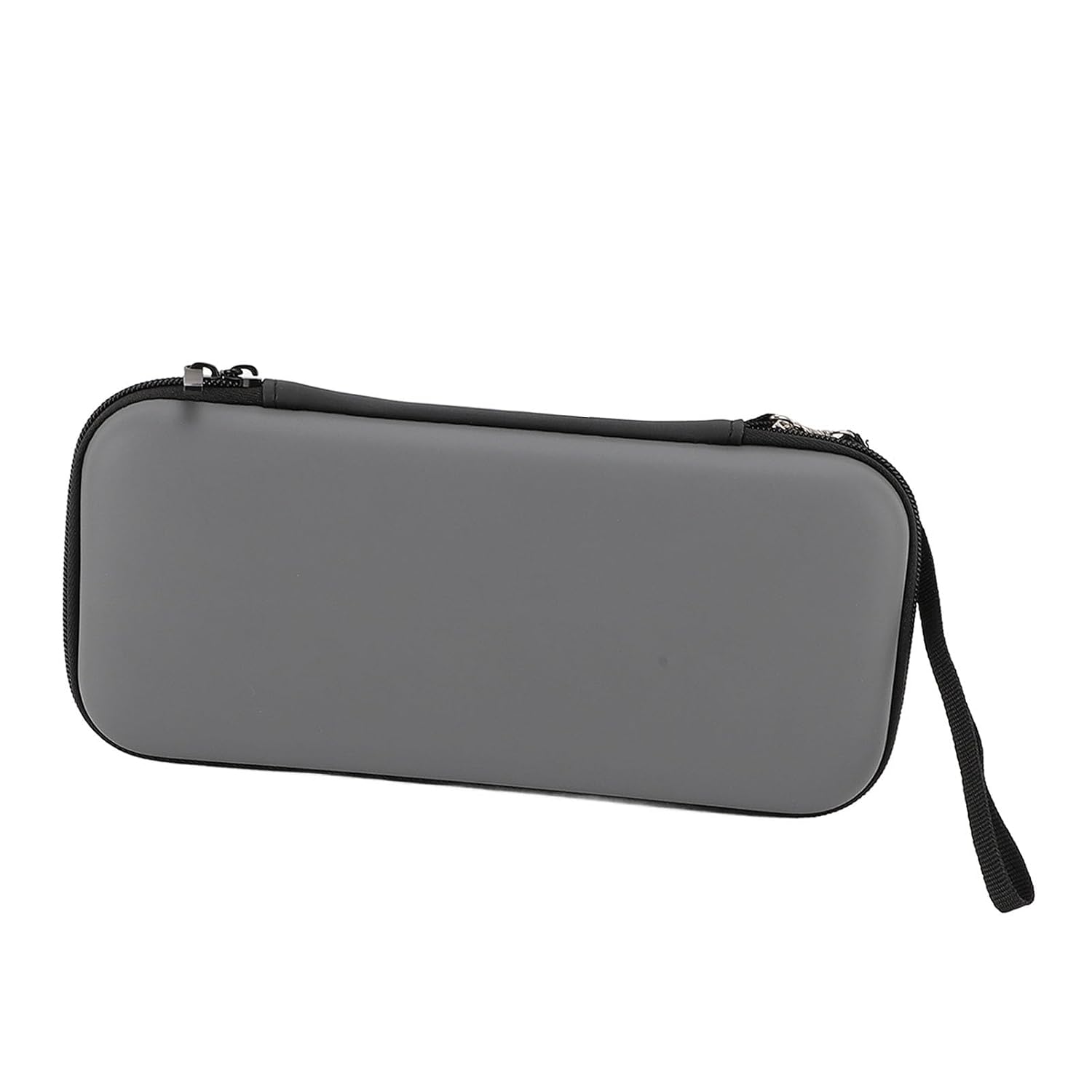 Yunseity Portable Gaming Hard Case Shockproof Double Zipper Console Travel Case Spacious with Game Card Slot for OLED (Gray)