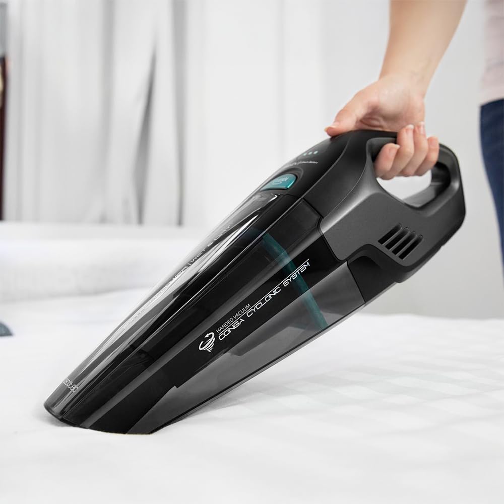 Cecotec Aspirateur à Main Conga Immortal 22,2 Animal Hand X-Treme, 150W | Autonomie jusqu'à 25 min, 10kPa, Aspire Solides, Filtre Haute Efficacité, Accessoire Poils d'Animaux, Réservoir 500 ml