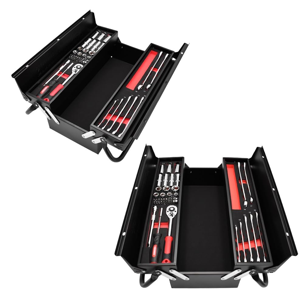 Amazon | 両開きツールセット ブラック(44点組) TS223＆ビット